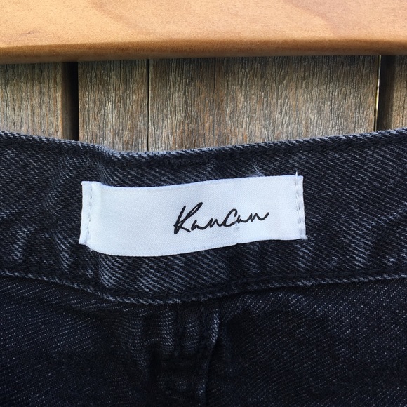 Kancan Dixon Ultra High Rise 90’s Boyfriend Jean Black 28 - Picture 5 of 15